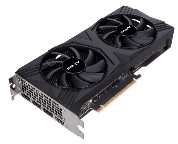 Видеокарта PCI-E PNY GeForce RTX 4070 SUPER VERTO Dual Fan (VCG4070S12DFXPB1-O) 12GB GDDR6X 192bit 5nm 1980/21000MHz HDMI/3*DP