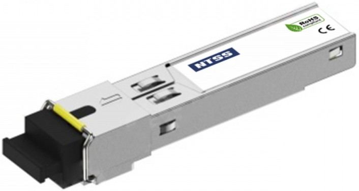 

Трансивер NTSS NTSS-SFP-1.25G-53-20SD SFP, 1,25Гбит/с, разъём SC, рабочая длина волны 1550/1310нм, SM, WDM, дальность до 20км, ОБ 14дБ, DDM, NTSS-SFP-1.25G-53-20SD