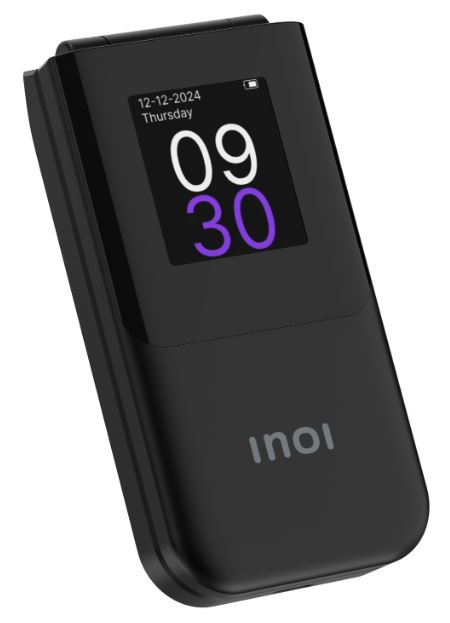 

Мобильный телефон INOI 284 Flip 6297001537824 4G Black, 284 Flip