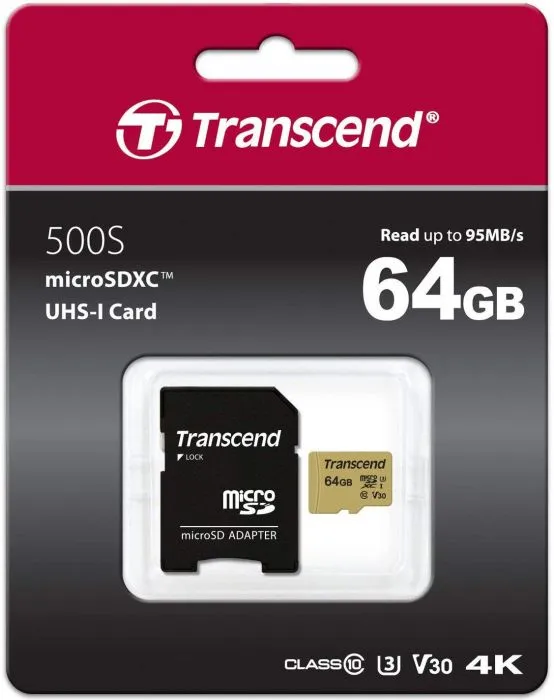 Transcend TS64GUSD500S