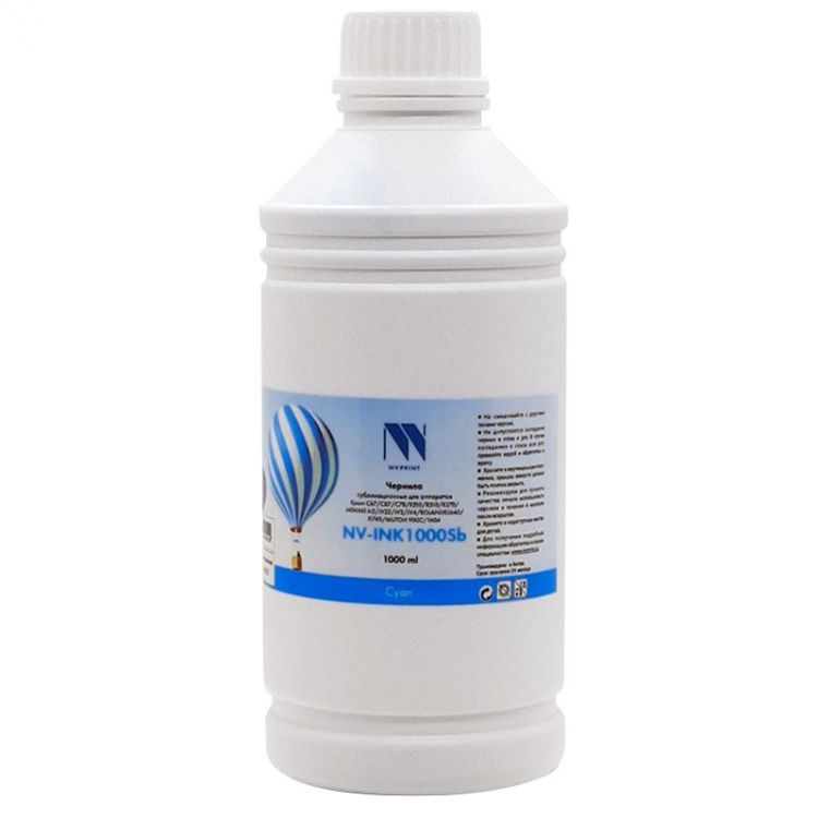 

Чернила NVP NV-INK1000CSb/b сублимационные, для аппаратов Epson, Mimaki, Mutoh, Roland, 1000ml, cyan, box, NV-INK1000CSb/b