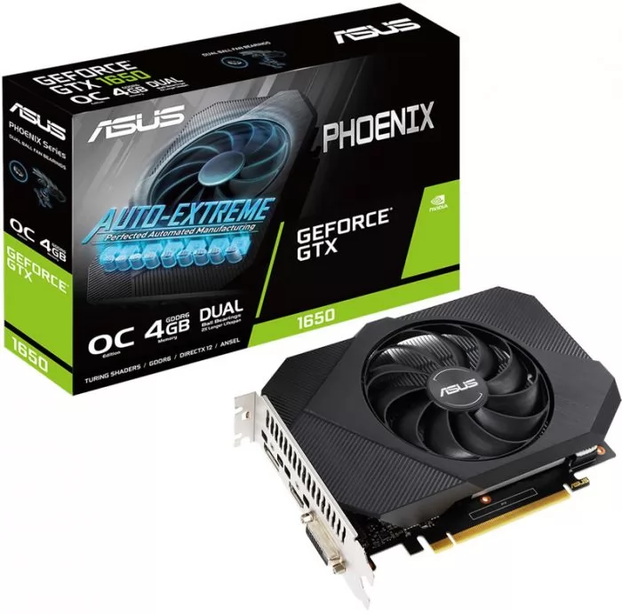 фото ASUS GeForce GTX 1650 Phoenix OC (PH-GTX1650-O4GD6-P)