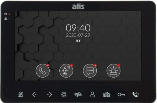 Видеодомофон ATIS AD-780M Black