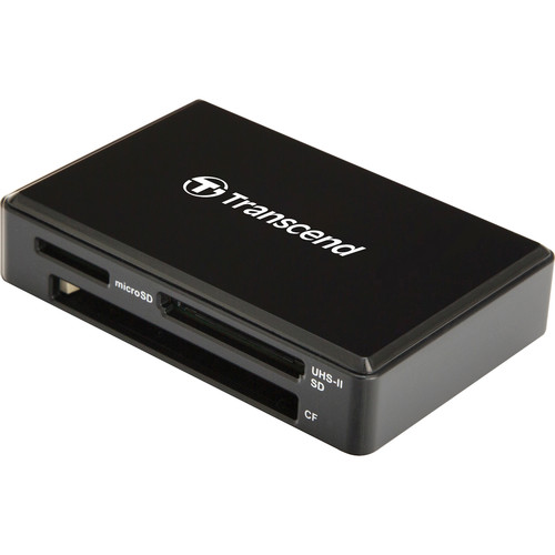 Концентратор USB 3.1 Transcend TS-RDF9K2 USB 3.1 кард-ридер Transcend RDF9 для карт памяти SD/microSD/CF/MSXC с поддержкой UHS-I и UHS-II