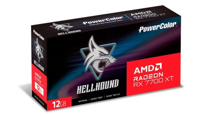 PowerColor Radeon RX 7700XT 12G-L/OC Hellhound