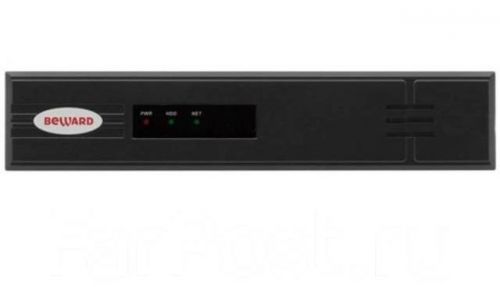 Видеорегистратор Beward BK0104H2-P4 до 4 IP-каналов со звуком, 4xPoE, до 40 Мбит/с, 3072x2048 (6 Мп), до 120 к/с, Н.264, экспорт в AVI, ONVIF, доступ