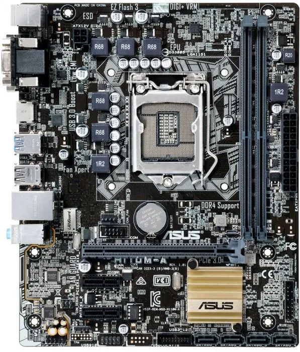 ASUS H110M-A