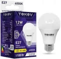 фото TOKOV ELECTRIC TKE-A60-E27-12-4K-24/48