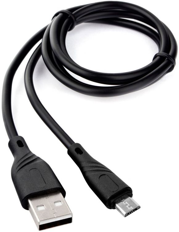 

Кабель интерфейсный USB 2.0 Cablexpert CCB-mUSB2-AMBMO1-1MB 1м, черный, блистер, CCB-mUSB2-AMBMO1-1MB