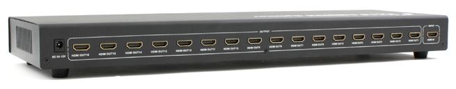 

Разветвитель KDSP0116 16 портов HDMI "Expansion v1.3", позолоченные контакты, с блоком питания, KDSP0116