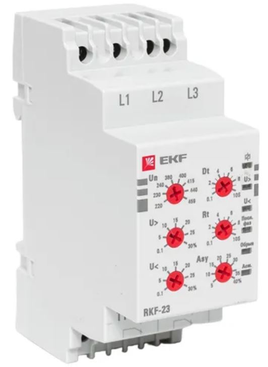 

Реле контроля фаз EKF rkf-23, rkf-23