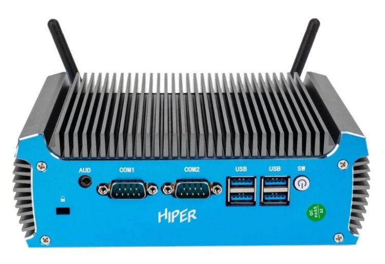 

Мини ПК HIPER WORKBOX WU11 WU11-J412R4S2NSBS J4125/4GB/256GB SSD/UHD Graphics 600/BT/WiFi/noOS/black, WORKBOX WU11