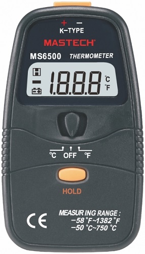 Термометр Mastech 13-1240 цифровой MS6500