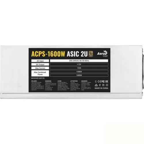 AeroCool ACPS-1600W ASIC 2U
