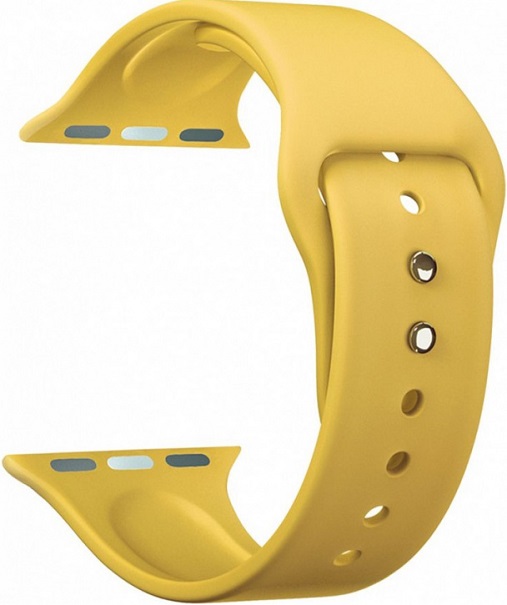 Ремешок на руку Lyambda ALTAIR DS-APS08-44-YL силиконовый для Apple Watch 42/44 mm yellow