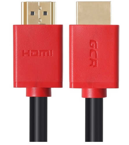 

Кабель интерфейсный HDMI удлинитель GCR GCR-HM451-2.0m 01078, v2.0 HDMI M/M красные коннекторы, OD7.3mm, 28/28 AWG, позолоч. контакты, Ethernet 18.0 Г, GCR-HM451-2.0m