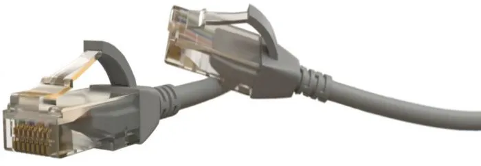 Hyperline PC-LPT-UTP-RJ45-RJ45-C6-1M-LSZH-GY