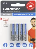 GoPower LR03 AAA BL4 Alkaline