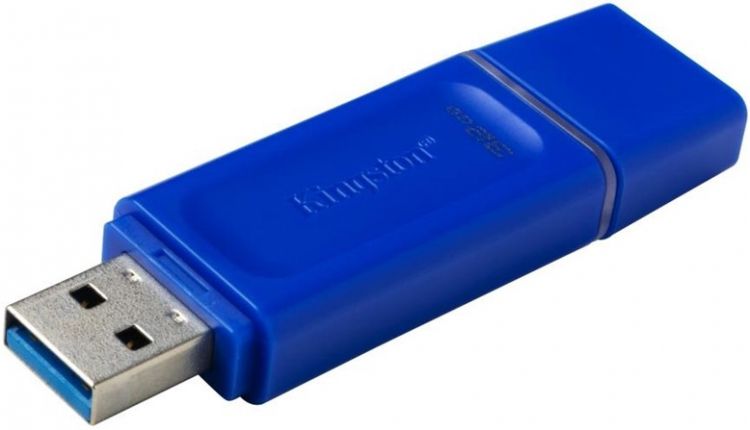 Накопитель USB 3.2 64GB Kingston KC-U2G64-7GB DataTraveler Exodia, синий