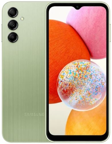 Смартфон Samsung Galaxy A14 4/128GB SM-A145FLGVCAU светло-зеленый 2Sim 6.6" 1080x2408 Android 13 50M