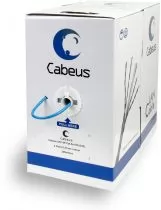 Cabeus UTP-4P-Cat.5e-SOLID-BL