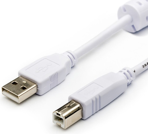 Кабель USB Atcom AT3795 Am <=> Bm, феррит, 1.8 m