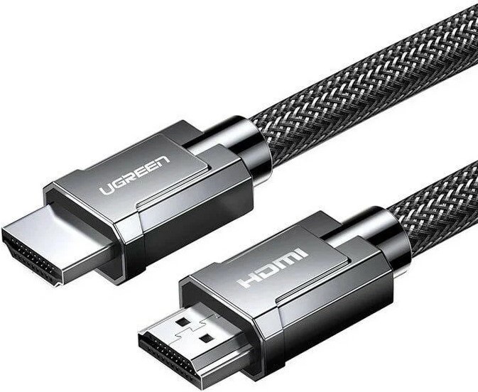 

Кабель UGREEN HD135 70320 HDMI 2.1, 1,5 м. серый, HD135