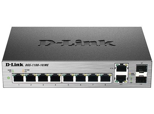 

Коммутатор управляемый D-link DGS-1100-10/ME/A1A/A2A, DGS-1100-10/ME/A1A/A2A