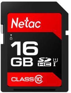 Карта памяти 16GB Netac NT02P600STN-016G-R UHS Class 1, Class 10 - фото 1