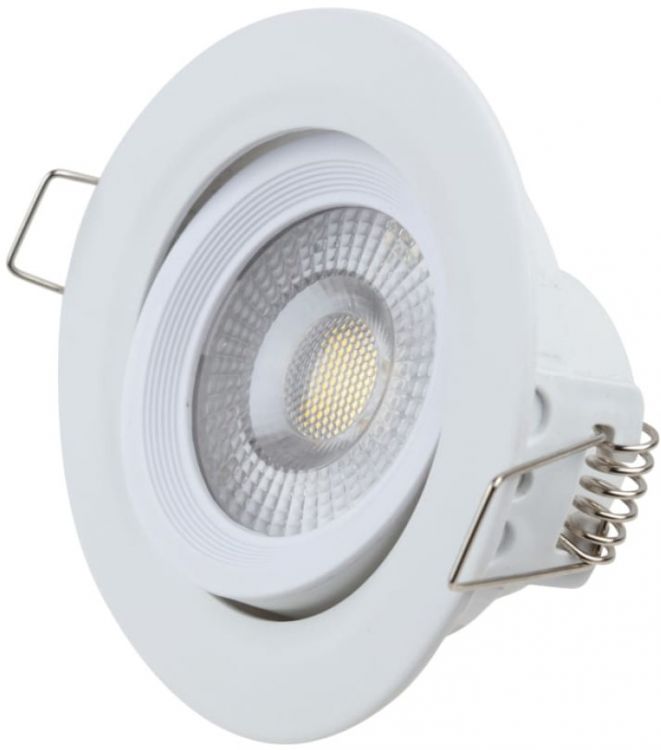 

Светильник Rexant 613-002 встраиваемый поворотный Bagel 12 Вт 4000 К LED, 613-002