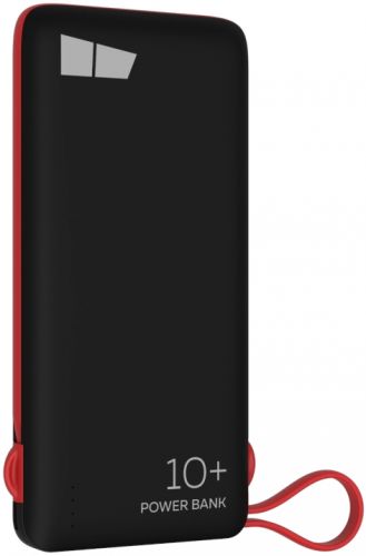 Аккумулятор внешний универсальный More Choice PB42S-10 10000mAh Smart 2USB 2.1A Black, цвет черный