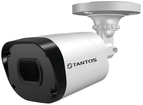 Видеокамера Tantos TSc-Pe2HDf уличная цилиндрическая 4в1 (AHD, TVI, CVI, CVBS) 2 МП с ИК-подсветкой,