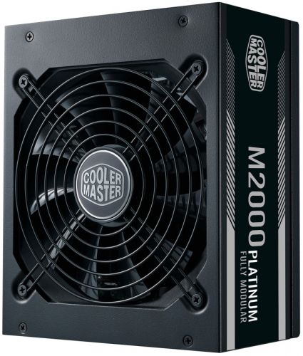 Блок питания ATX Cooler Master M2000 MPZ-K001-AFFBP-EU 2000W, 80+ platinum, APFC, 135mm fan, full mo