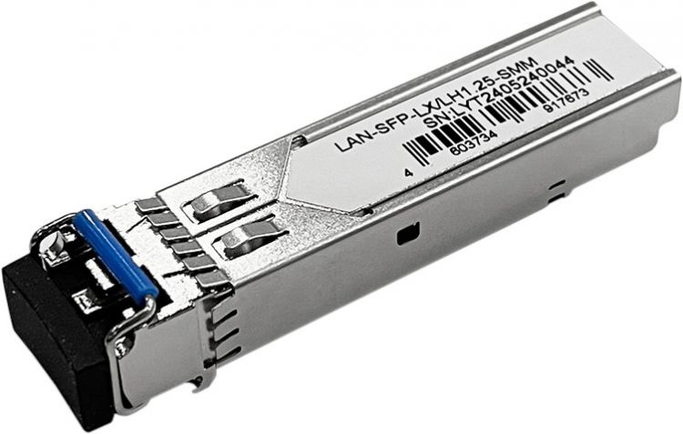 

Модуль Lanmaster LAN-SFP-LX/LH1.25-SMM LX/LM 10км SM, 2км MM, 1310нм, duplex LC, 1.25Gbps, DDM, Cisco, LAN-SFP-LX/LH1.25-SMM