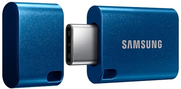 Накопитель USB 3.2 128GB Samsung MUF-128DA/APC blue usb флешка samsung bar plus 256gb silver muf 256be3 apc usb 3 1