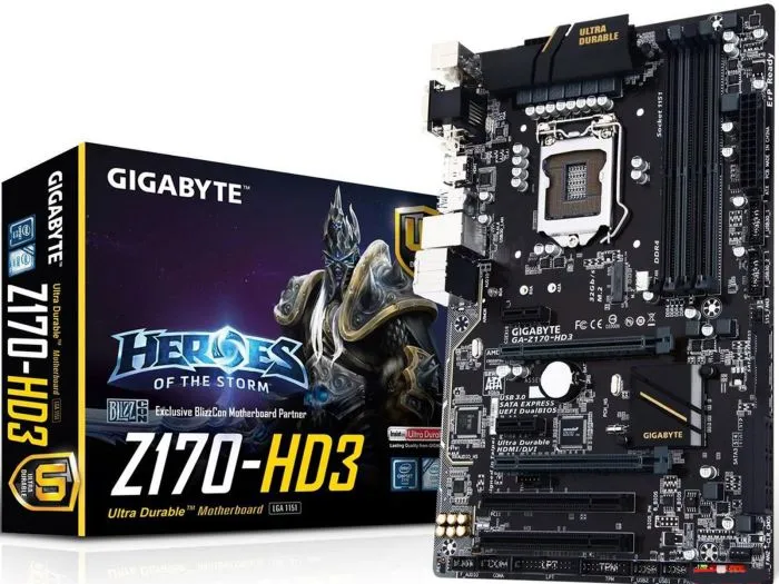 GIGABYTE GA-Z170-HD3 DDR3