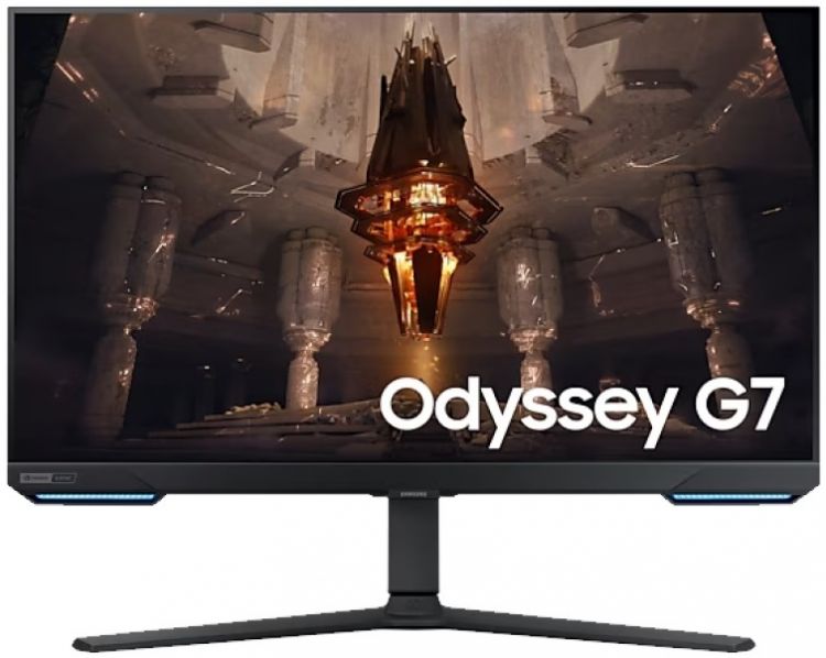 

Монитор 32" Samsung Odyssey G7 S32BG700EI LS32BG700EIXCI 3840x2160, IPS LED, 16:9, 400cd, 178гр/178гр, 144Hz, FreeSync, Premium Pro, DP, USB, HDMI, HA, Odyssey G7 S32BG700EI