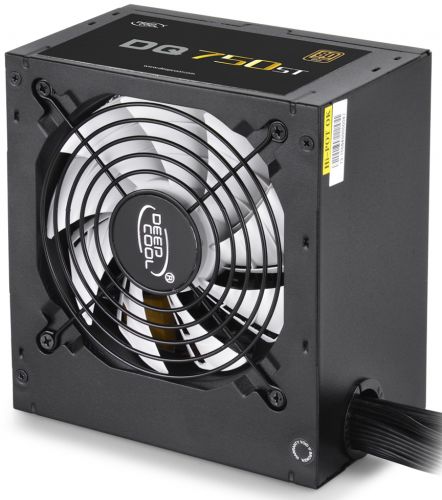 Блок питания ATX Deepcool DQ750ST 750W (140mm FAN, A.PFC, 6xSATA, 80+ Gold) Ret