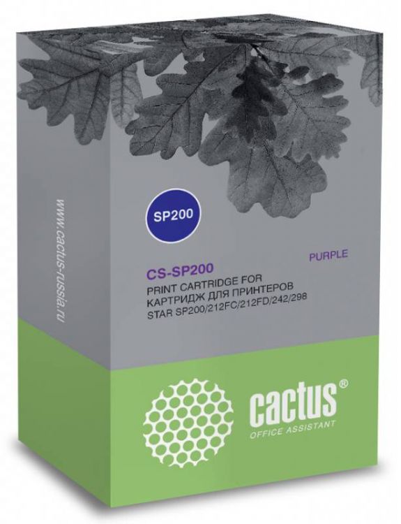 Картридж Cactus CS-SP200 фиолетовый для Star SP200/212FC/212FD/242/298 цена и фото