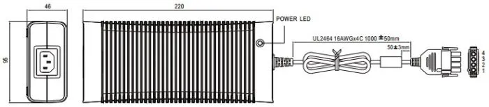 фото Mean Well GS280A15-C4P