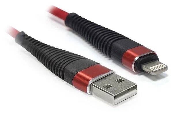 

Кабель интерфейсный USB 2.0 CBR CB 501 USB to Lightning, 2,1 А, 1 м, цветная коробка, CB 501