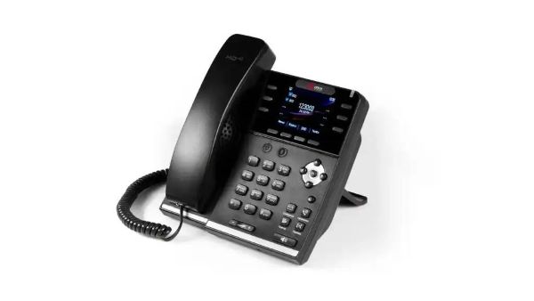 Телефон VoiceIP QTECH QVP-500PR 6 линий SIP, 37 клавиш, 6 клавиш быстрого набора с возможностью отображать статус абонента, графический ЖК дисплей с п