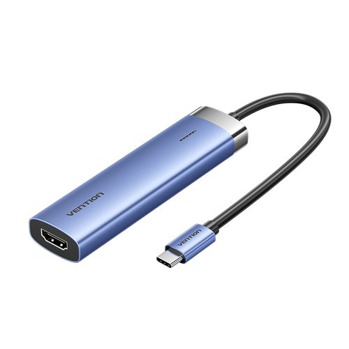 

Разветвитель Vention TGESB мультифункциональный, USB Type C 5 в 1, TGESB