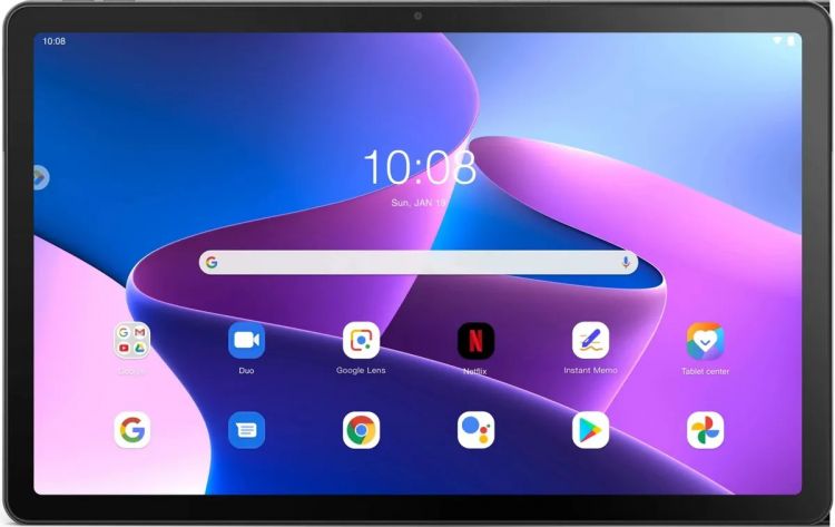 

Планшет 10.61" Lenovo Tab M10 Plus TB125FU ZAAJ0062RU Helio G80/4GB/64GB/2000x1200/IPS/8Mpix, 8Mpix/BT/WiFi/Touch/Android 12/7500mAh/grey, Tab M10 Plus TB125FU