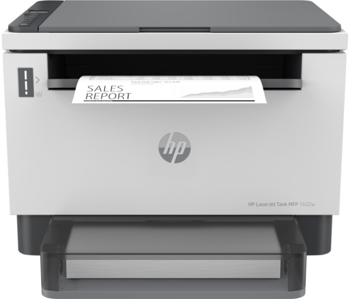 

МФУ лазерное черно-белое HP LaserJet Tank MFP 1602w 2R3E8A A4, 22ppm, Duplex, USB/Wi-Fi, tray 150, СНПТ, LaserJet Tank MFP 1602w