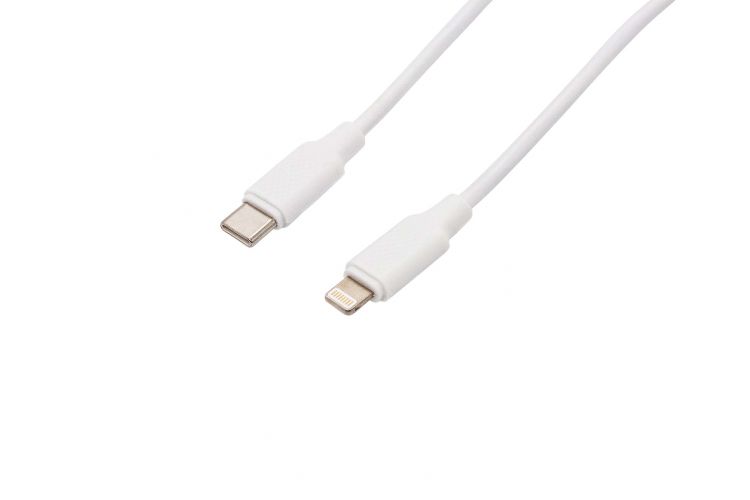 

Кабель USB 2.0 Filum FL-C-U2-CM-LM-1M-W, 1 м., белый, 3 А, разъемы: USB Type С male - Lightning male, пакет., FL-C-U2-CM-LM-1M-W