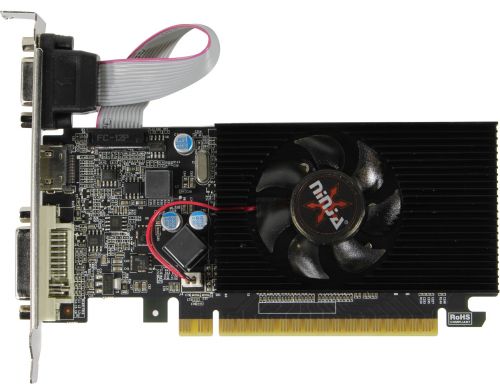 Видеокарта PCI-E Sinotex GeForce GT 610 Ninja (NK61NP013F) 1GB DDR3 64bit 40nm 810/1000MHz DVI/HDMI/D-SUB RTL