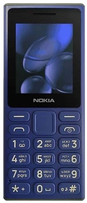 

Мобильный телефон Nokia 108 TA-1627 DS SP01Z07Z1983Y EAC BLUE, 108 TA-1627 DS