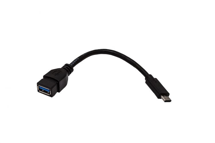 Адаптер USB 3.0 Filum FL-A-U3-CM-AF-0.15M, разъемы: Type C male- USB A female.