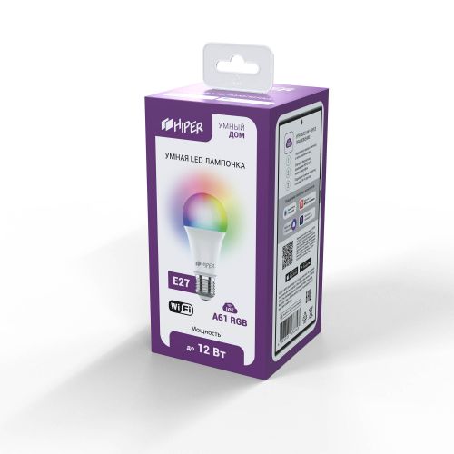 Лампа HIPER IoT A61 RGB